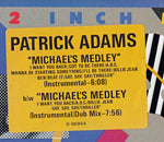 Patrick Adams : Michael's Medley (12", Promo)