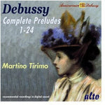 the album cover for Debussy / Tirimo - Complete Preludes