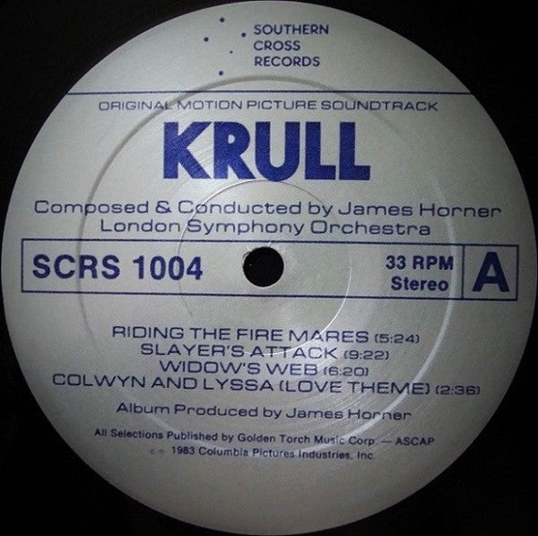 James Horner : Krull - Original Motion Picture Soundtrack (LP)
