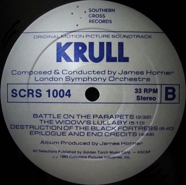 James Horner : Krull - Original Motion Picture Soundtrack (LP)