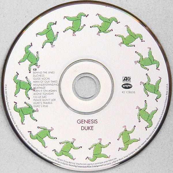 Genesis : Duke (CD, Album, RE, RM + DVD-V, Multichannel, NTSC)