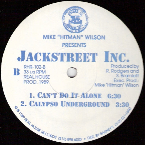 Mike "Hitman" Wilson Presents Jackstreet Inc. : Break It Down (12")