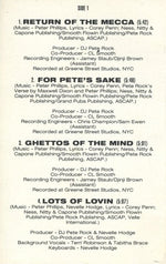 Pete Rock & C.L. Smooth : Mecca And The Soul Brother (Cass, Album)