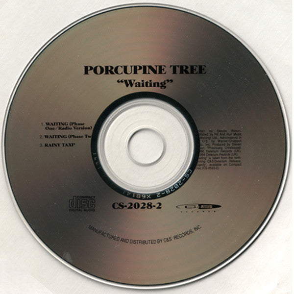 Porcupine Tree : Waiting (CD, Maxi, Promo)