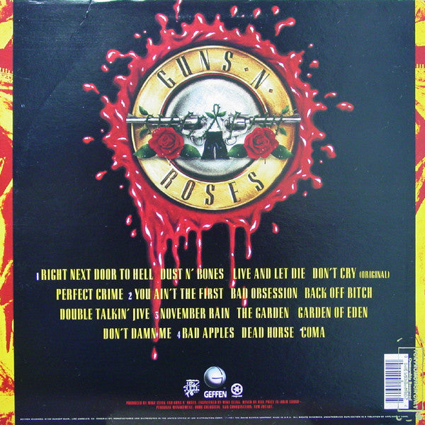 Guns N' Roses : Use Your Illusion I(2xLP, Album, Fir)