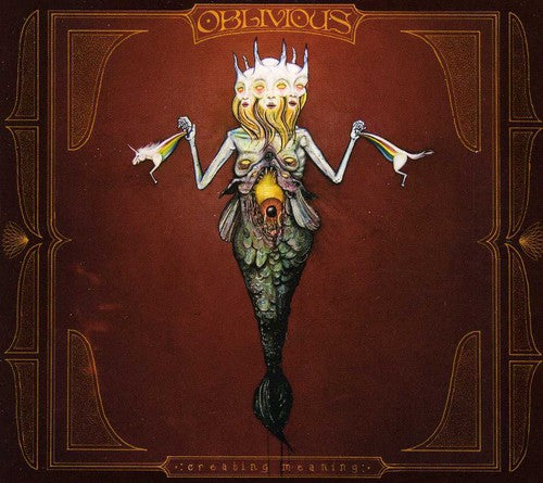 the album cover for Oblivious - Creating Meaning