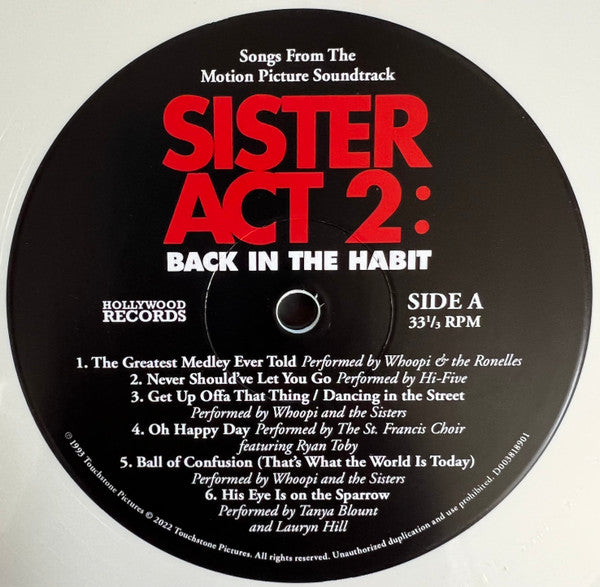 Various : Sister Act 2: Back In The Habit (Songs From The Motion Picture Soundtrack) (LP, Album, Ltd, RE, Whi)