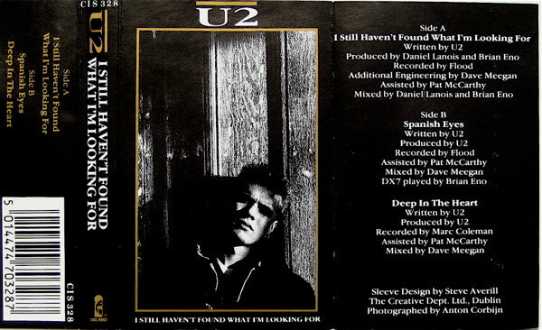 U2 : I Still Haven't Found What I'm Looking For (Cass, Single)