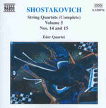 the album cover for Eder Quartet - String Quartets Vol 5