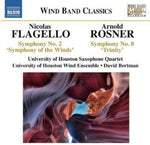 the album cover for David Bertman - Symphony No. 2: Sym of the Winds / Symphony No. 8
