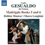 the album cover for Delitiae Musicae - Madrigals Books 5 & 6