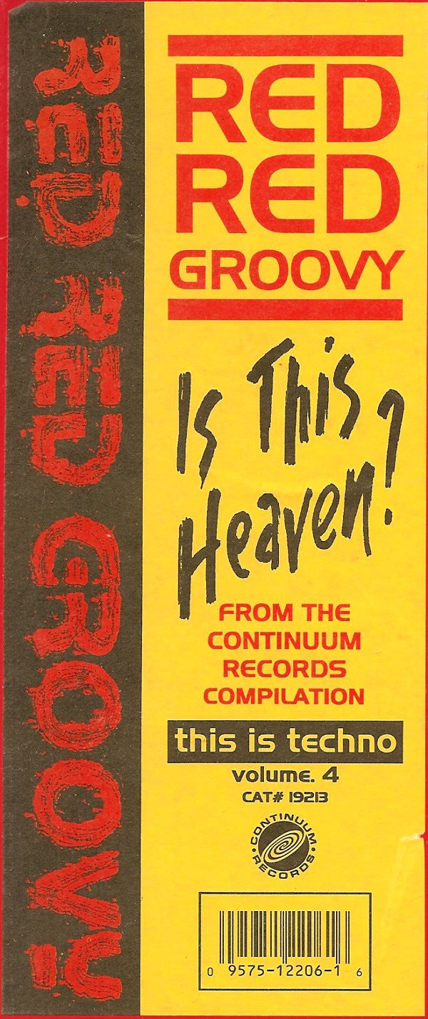 Red Red Groovy : Is This Heaven? (12", Tra)
