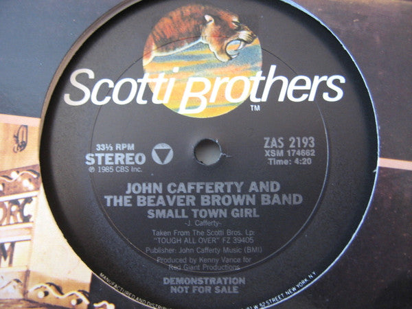 John Cafferty And The Beaver Brown Band : Small Town Girl (12", Single, Promo)