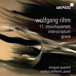 the album cover for Minguet Quartett - String Quartet 11 Interscriptum