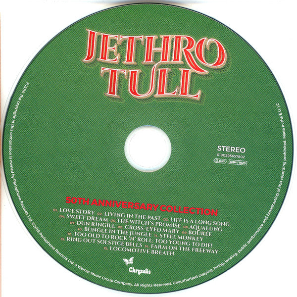 Jethro Tull : 50th Anniversary Collection (CD, Comp)