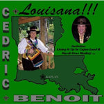the album cover for Cedric Benoit - Louisiana