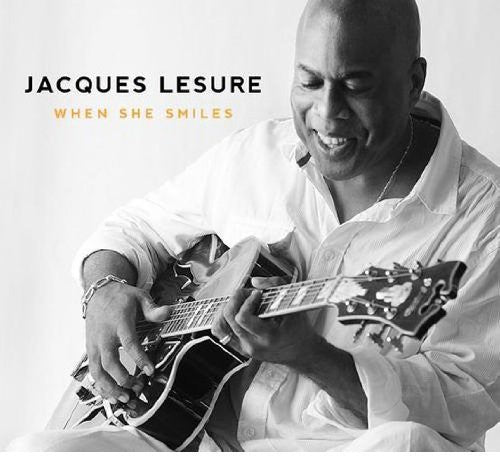 the album cover for Jacques Lesure - When She Smiles