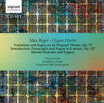 the album cover for Reger / Goode / Symphony Organ - Organ Works