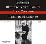 the album cover for Ludwig Beethoven Van & Schuma - Klavierkonzert 4 Schumann