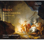 the album cover for Arthur Schoonderwoerd - Piano Concertos 2 KV 456 & KV 459