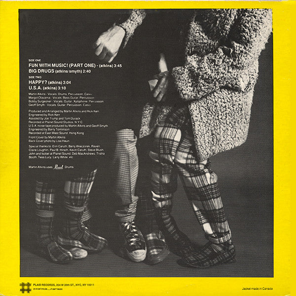 Brian Brain : Fun With Music! (12", MiniAlbum)