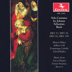 the album cover for Daniel Stepner - Solo Cantatas