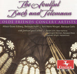 the album cover for Allison Guest Edberg - Soulful Bach & Telemann