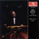 the album cover for Jeffrey Jacob - Major Piano Works