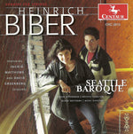 the album cover for Biber / Matthews / Greenberg / Seattle Baroque - Sonatas for Strings