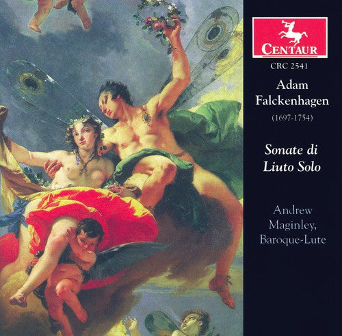 the album cover for Andrew Maginley - Sonatas for Solo Lute