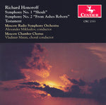 the album cover for Alexander Mikhailov - Symphony 1: Shoah / Symphony 2: From Ashes Reborn