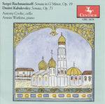 the album cover for Rachmaninoff / Kabalevsky / Cooke / Watkins - Sonatas