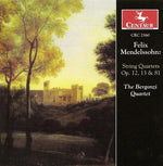 the album cover for Bergonzi Quartet - String Quartets