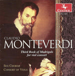 the album cover for Sex Chordae Consort Of Viols - 3rd Book of Madrigals for Viol Consort