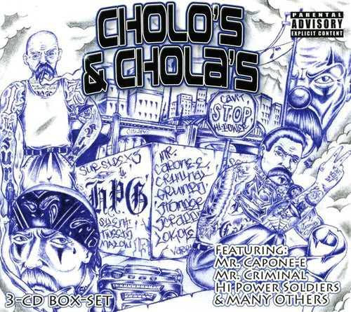 the album cover for Cholos & Cholas - Cholo's & Chola's