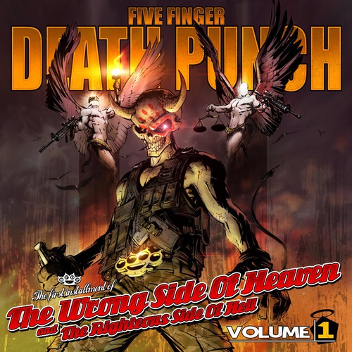 Five Finger Death Punch - El lado equivocado del cielo y el lado correcto del infierno, Vol. 1 (CD)