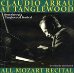the album cover for Claudio Arrau - Claudio Arrau Live at Tanglewood