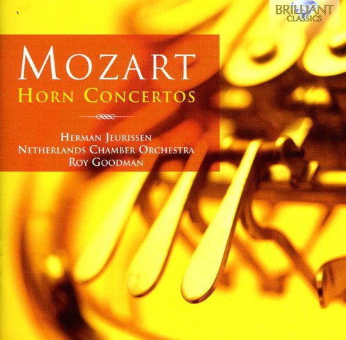 the album cover for Herman Jeurissen - Horn Concertos