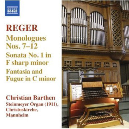 the album cover for Christian Barthen - Organ Works 13
