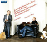the album cover for Sebastian Hess - Sonatas for Violoncello & Basso Continuo
