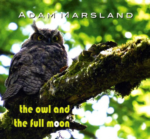 the album cover for ADAM MARSLAND - The Owl and The Full Moon