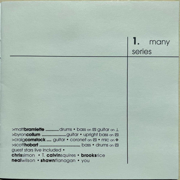 Many Series : Aerialist (CD, Album)