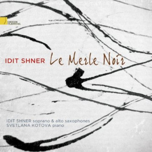 the album cover for Idit Shner - Merle Noir