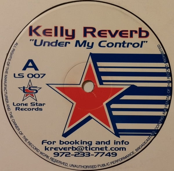 Kelly Reverb : Under My Control (12")