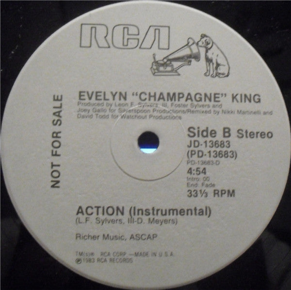 Evelyn "Champagne" King* : Action (12", Promo)