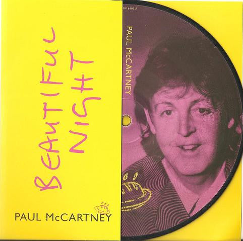 Paul McCartney : Beautiful Night (7", Pic)