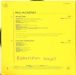 Paul McCartney : Beautiful Night (7", Pic)