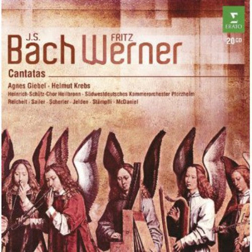 the album cover for J Bach S / Heinrich Schutz Chor Heilbronn - Cantatas