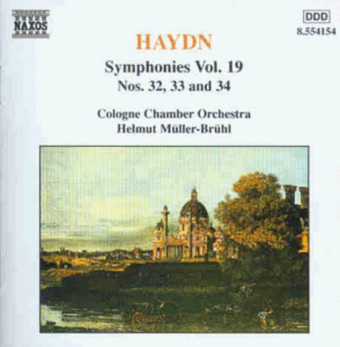 the album cover for Cologne Chamber Orchestra - Symphonies 19