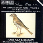 the album cover for HANS-OLA ERICSSON - Complete Organ Music 6